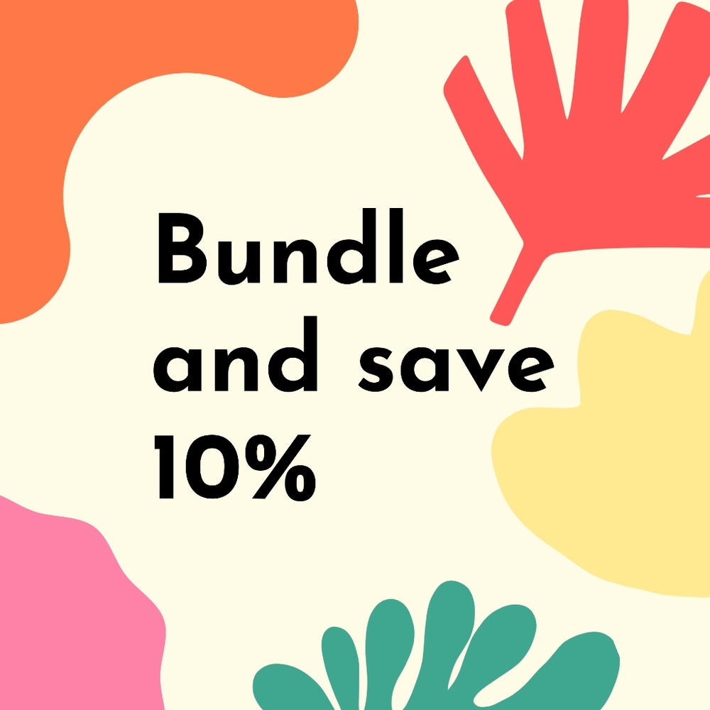 Bundle any 3 items and save 10%